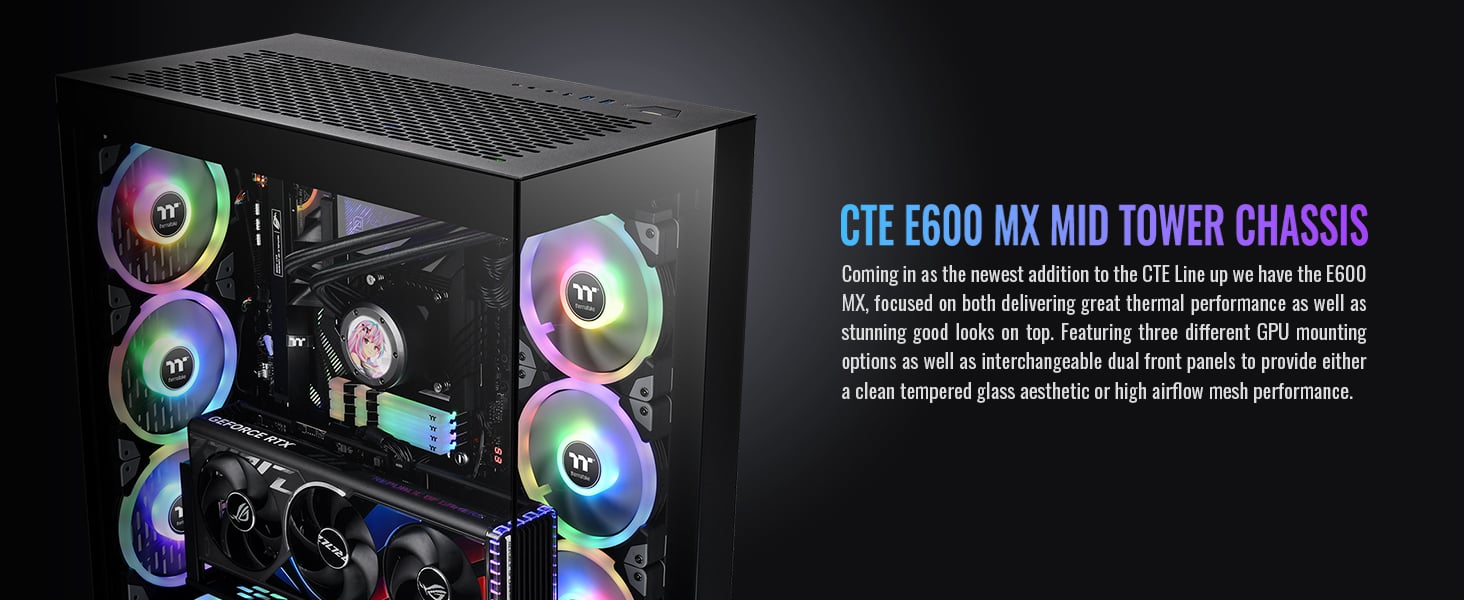 Thermaltake CTE E600 MX Mid Tower E-ATX Case